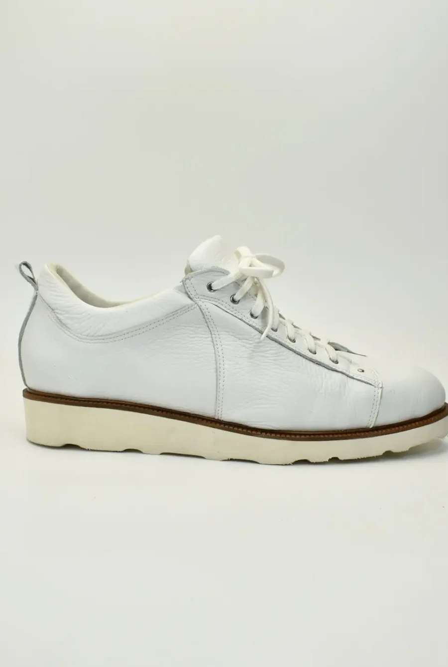 LOW LACING For Man - White Pebble